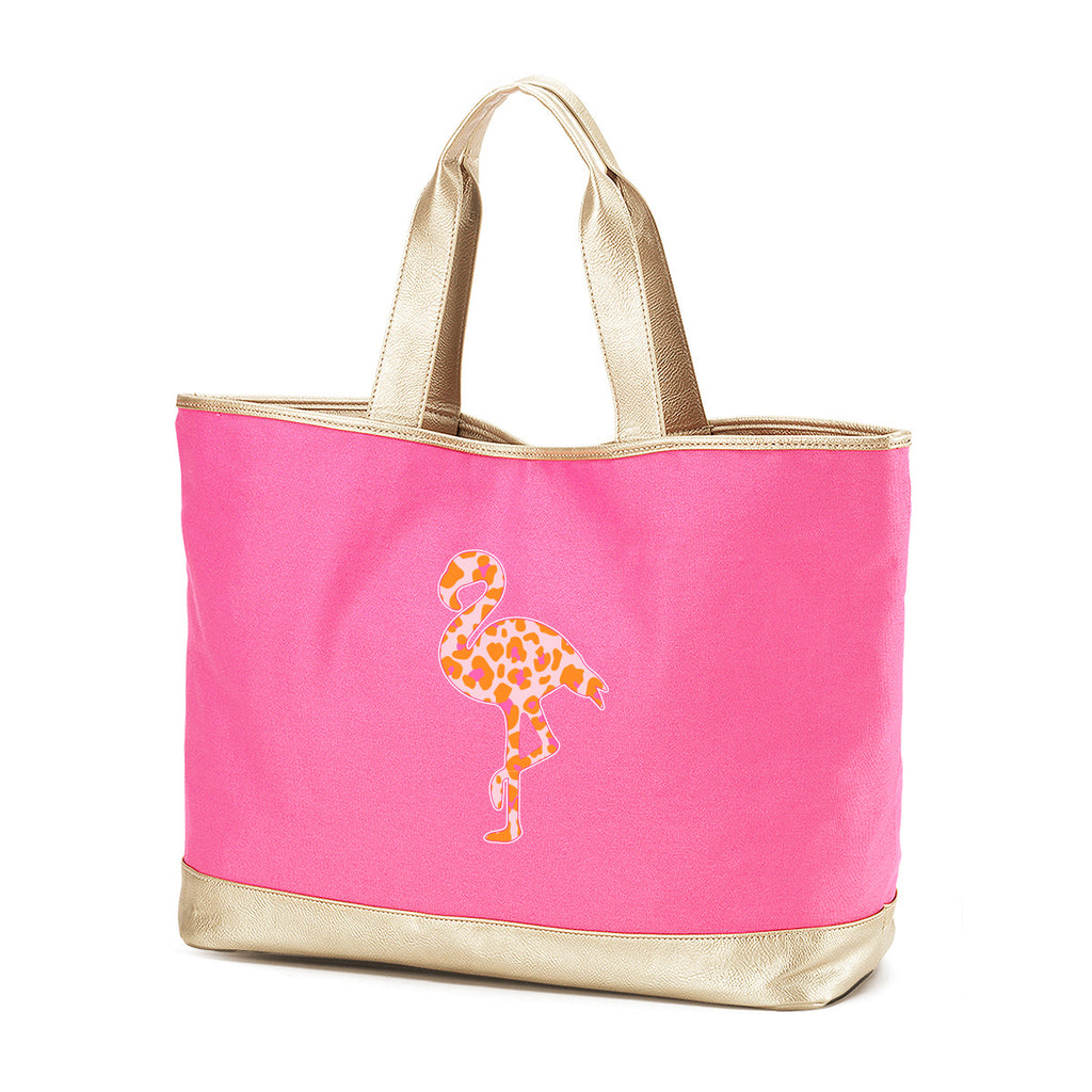 Flamingo Cabana Tote