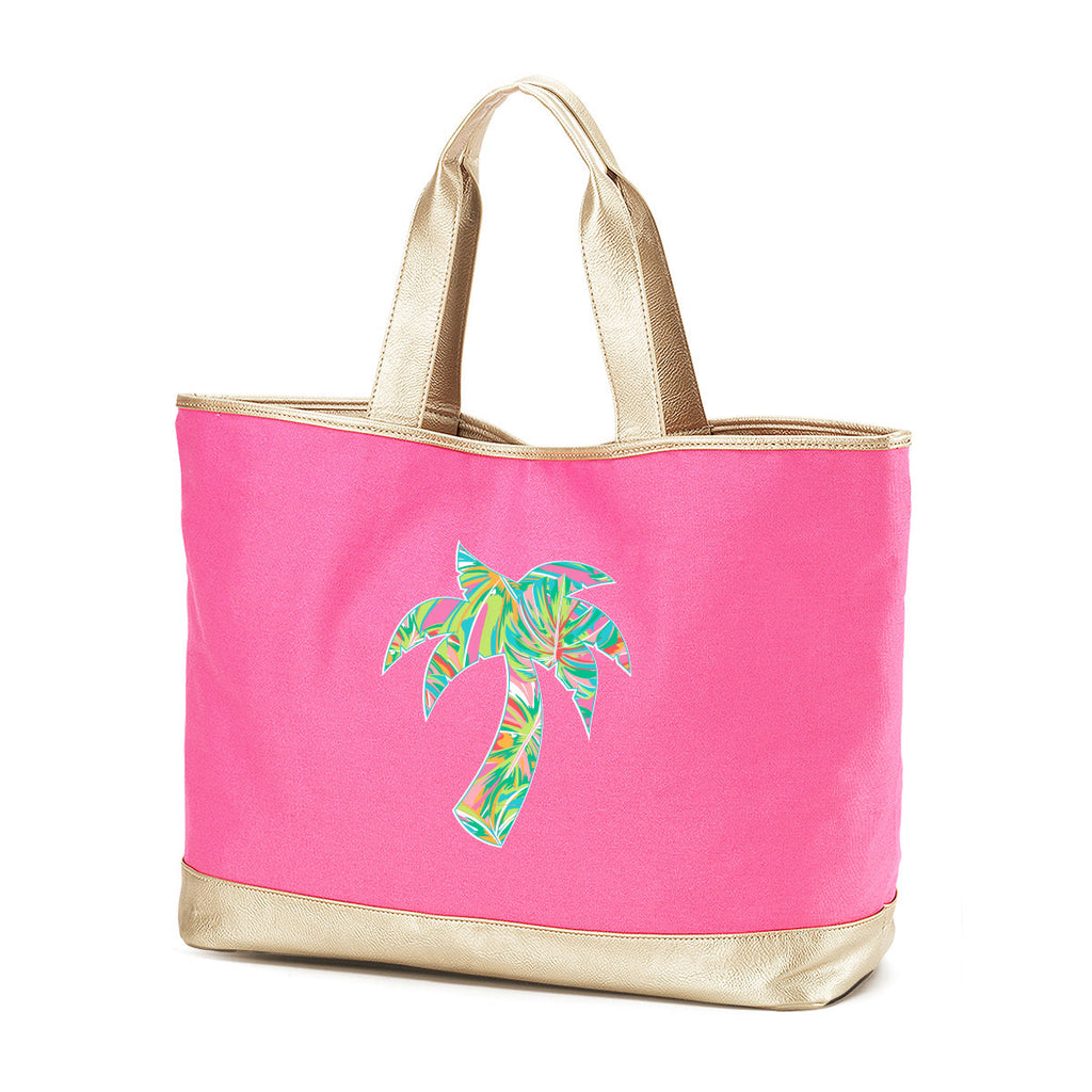 Palm Tree Cabana Tote