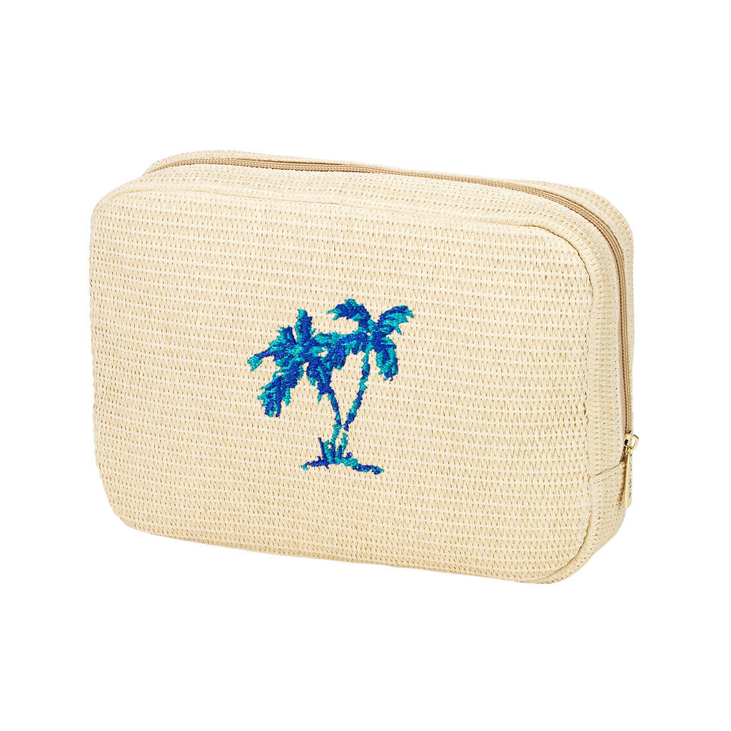 Palm Tree Hilton Cosmetic Bag