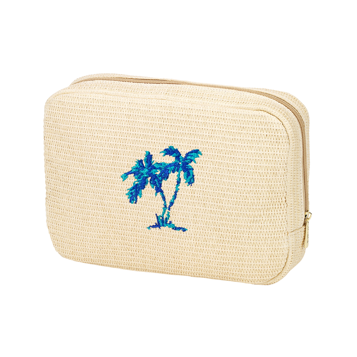 Palm Tree Hilton Cosmetic Bag