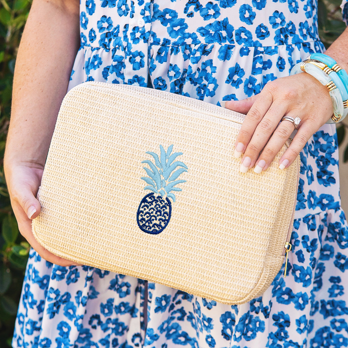 Pineapple Hilton Cosmetic Bag