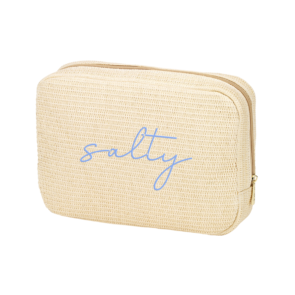 Script Salty Hilton Cosmetic Bag