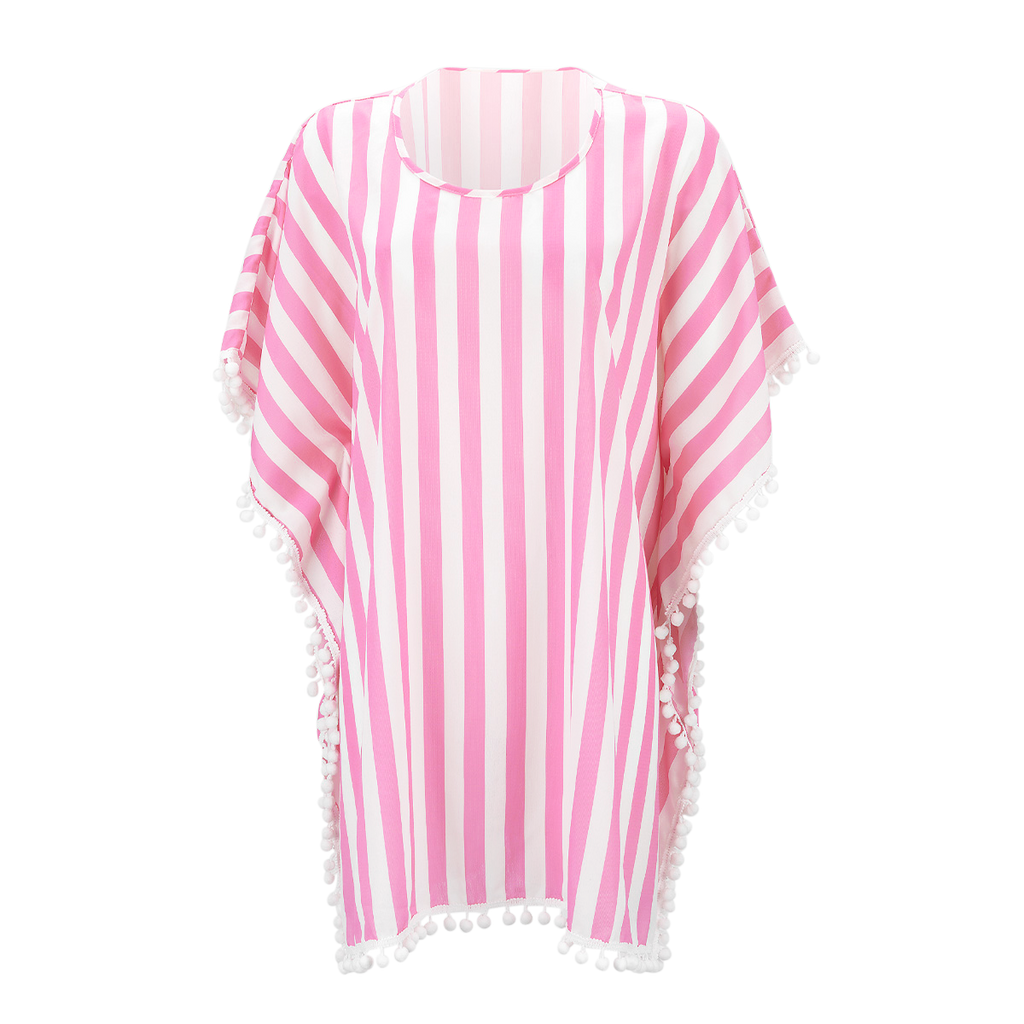 Yacht Club Pom Pom Cover-Up