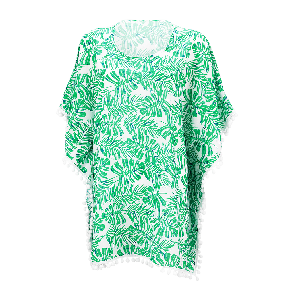 Frond of Mine Pom Pom Cover-Up