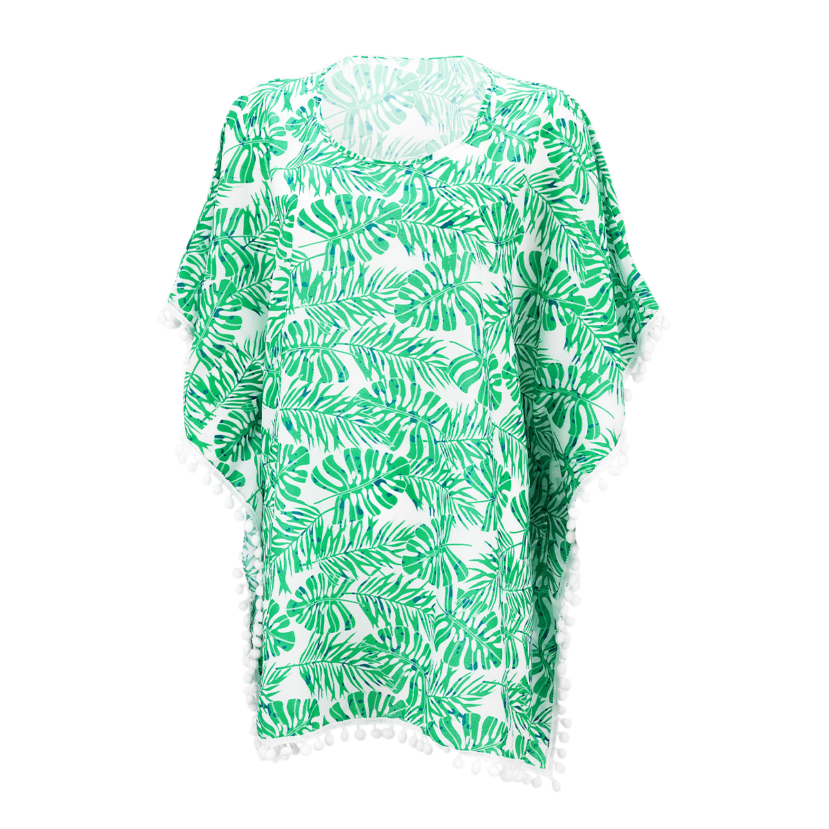 Frond of Mine Pom Pom Cover-Up