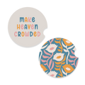 Make Heaven Crowded Car Coaster 2pc Set