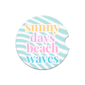Sunny Days Car Coaster 2pc Set