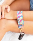 Let's Get Tropical Keychain Wristlet