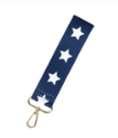 Navy Star Wristlet Strap