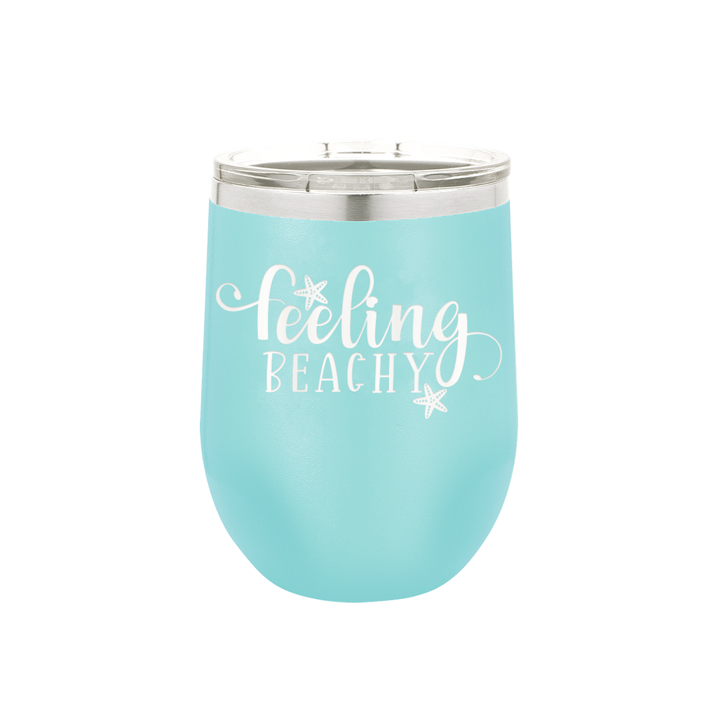 Feeling Beachy Teal Tumbler