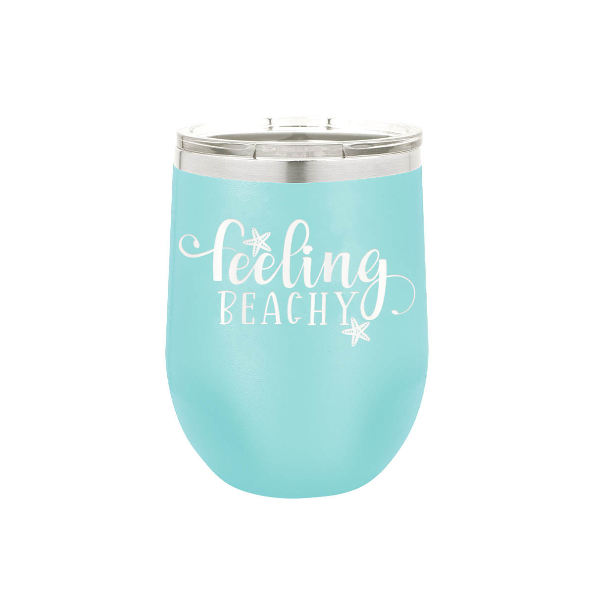 Feeling Beachy Teal Tumbler