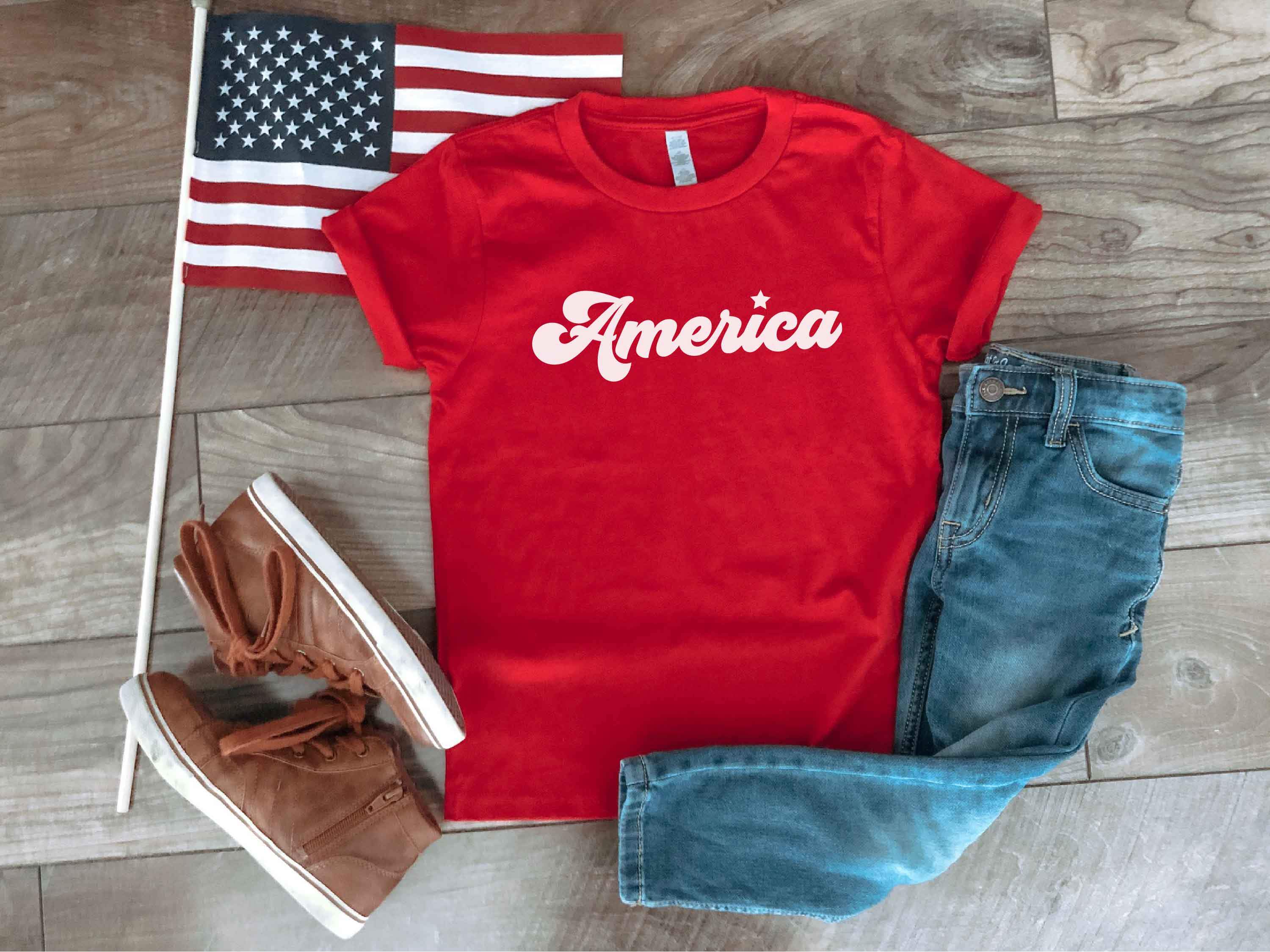 America Kids Tee