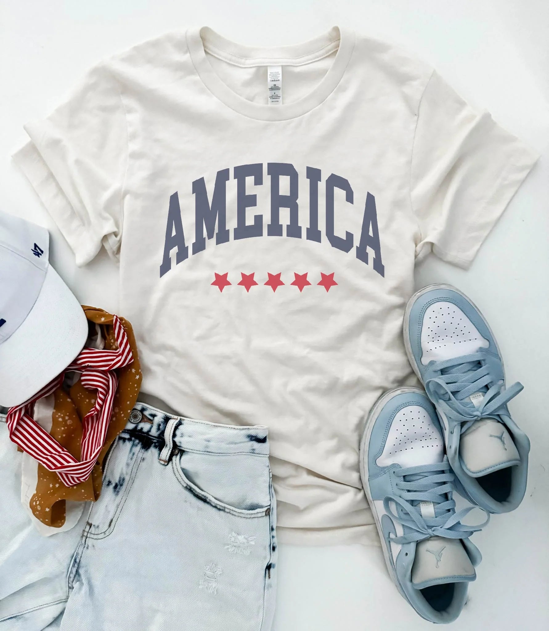 America Stars Tee