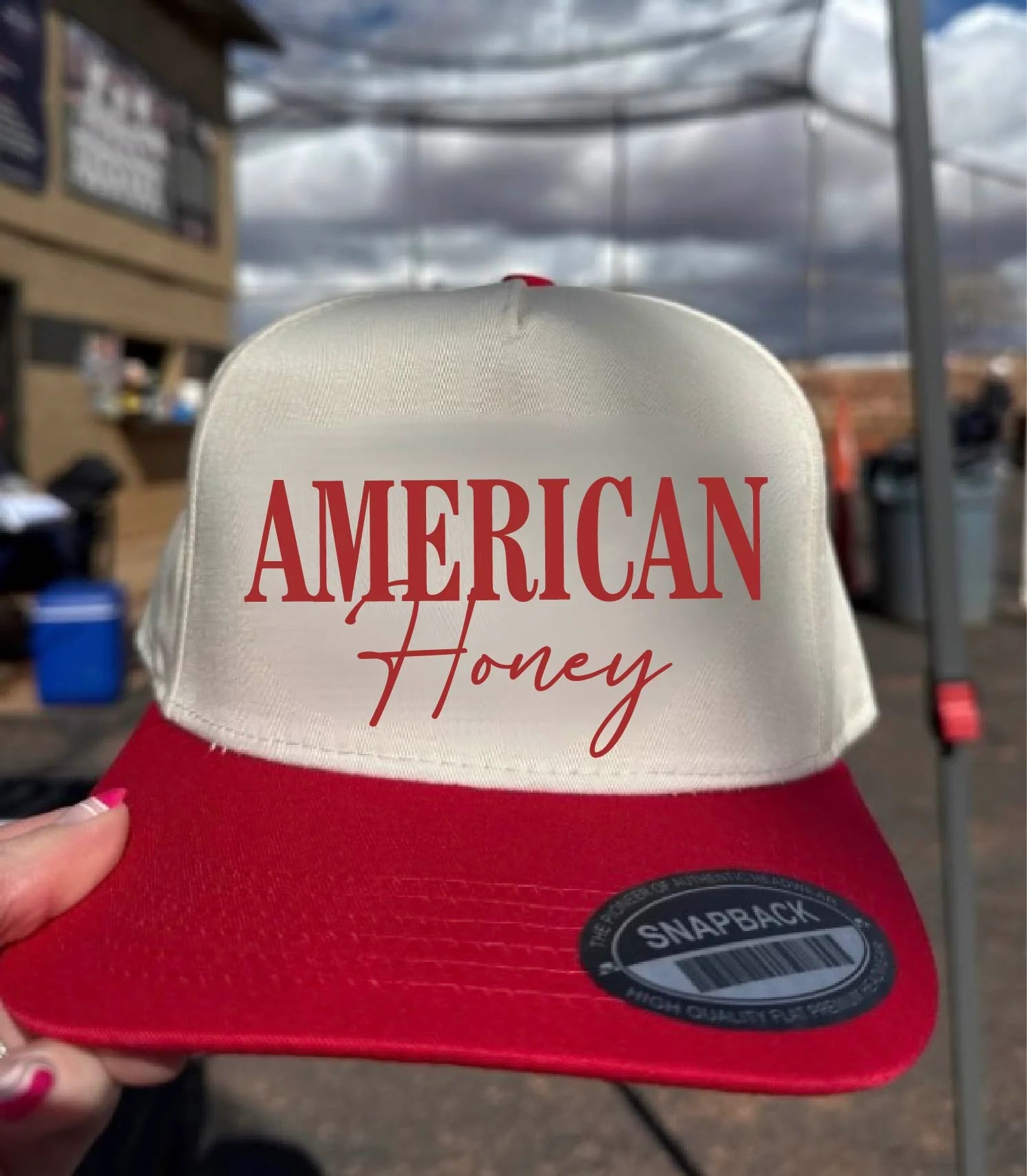 American Honey Two Toned Ball Cap