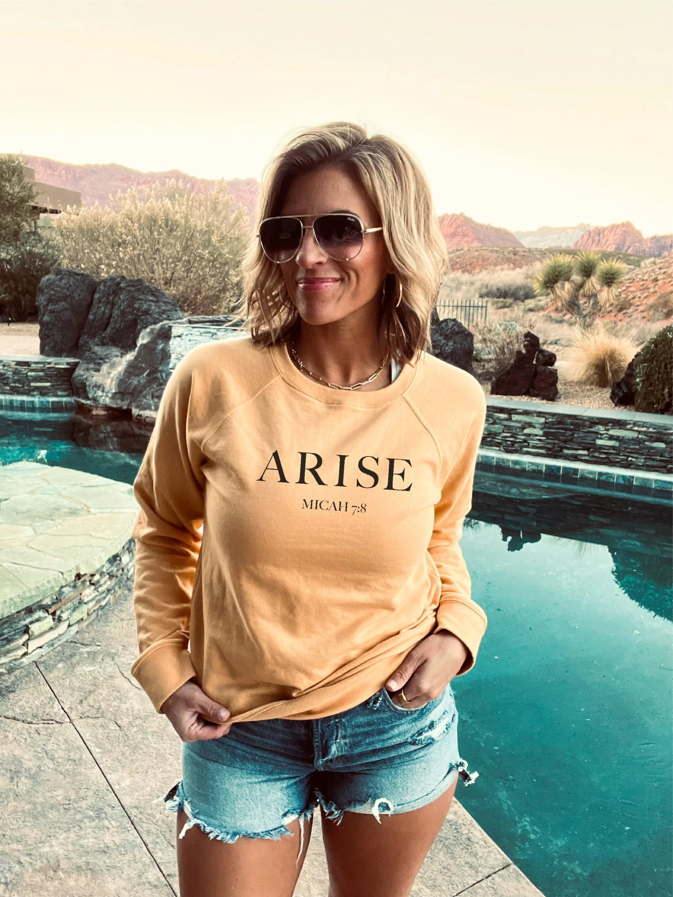 Arise French Terry Raglan