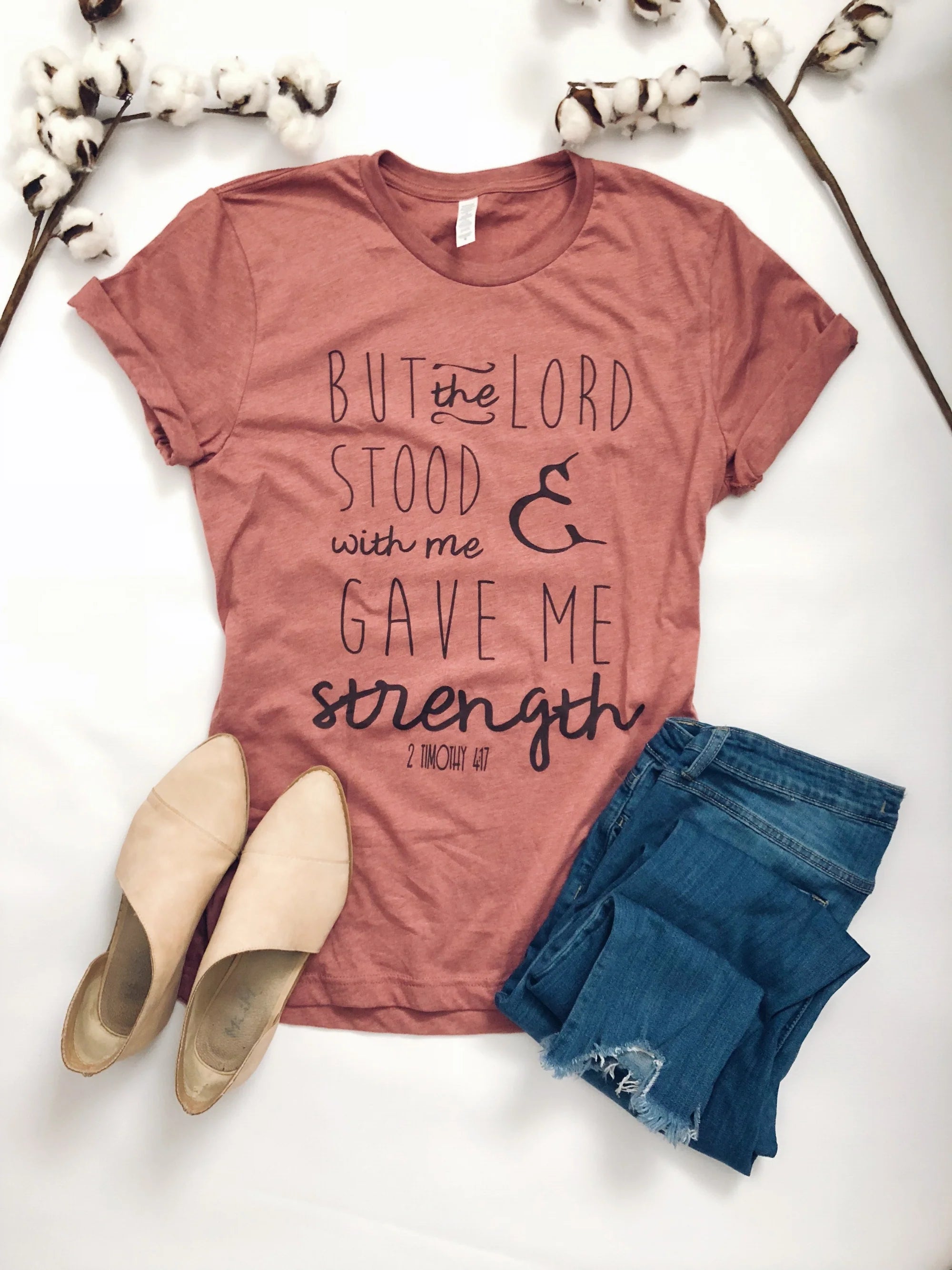 But The Lord Stood With Me Tee