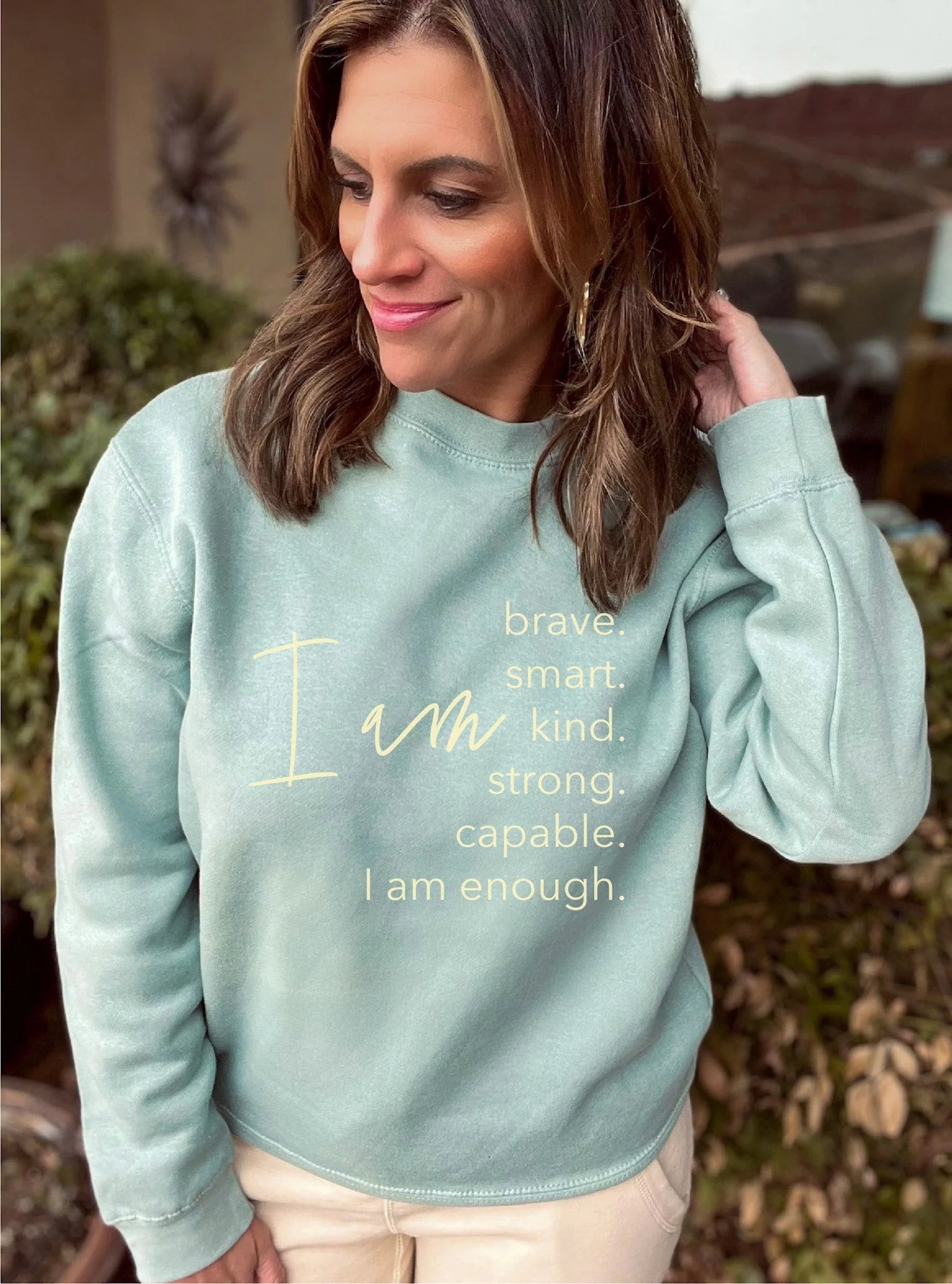 I Am Fleece Sweatshirt