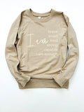I Am French Terry Sweatshirt