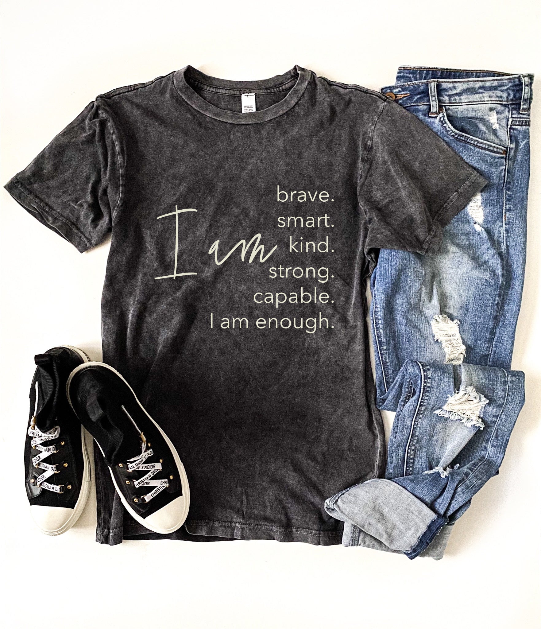 I Am Vintage Wash Tee