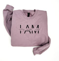 I Am Worthy Loveable Enough Fleece Sweatshirt