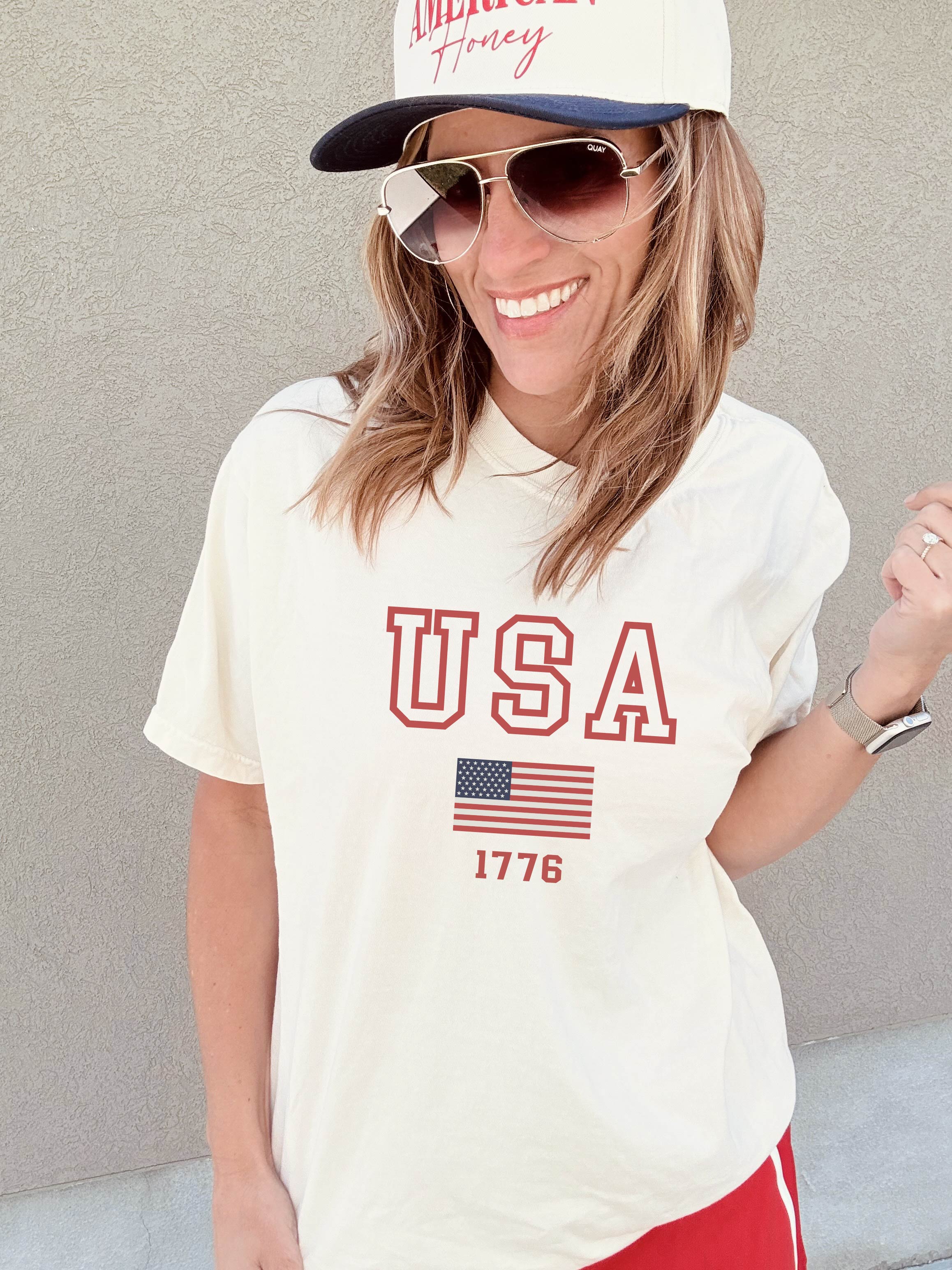USA Flag 1776 Tee