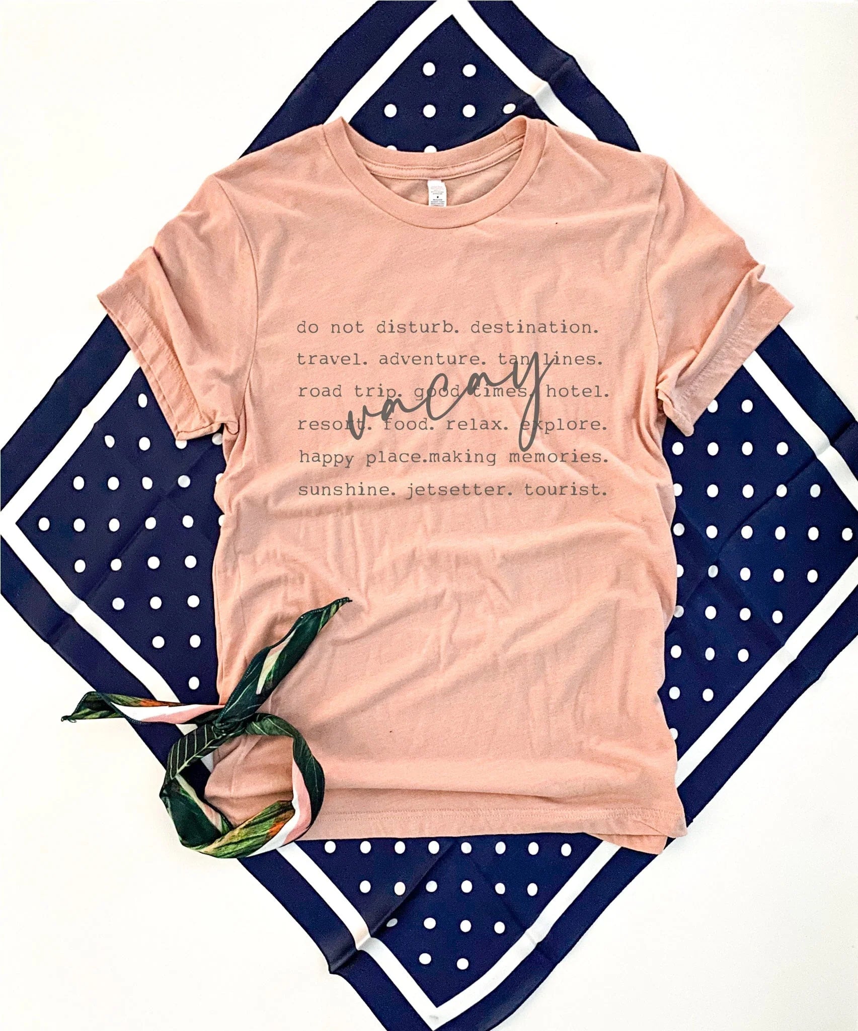 Vacay Words Tee